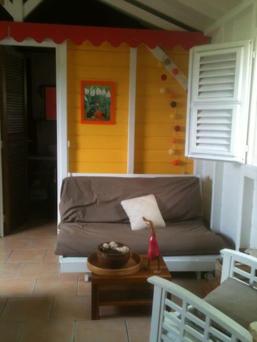 Charmant Bungalow Un P'Tit Coin De Paradis แซงต์-ฟรองซัวส์ ภายนอก รูปภาพ