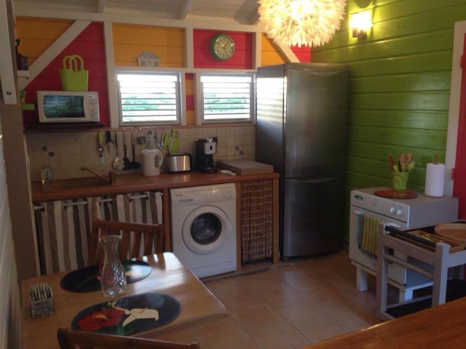 Charmant Bungalow Un P'Tit Coin De Paradis แซงต์-ฟรองซัวส์ ภายนอก รูปภาพ